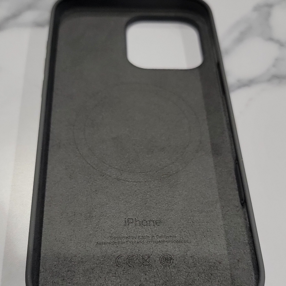 Apple iPhone 16 Pro Max Silicone Case w/MagSafe - Stone Gray - Picture 9 of 9